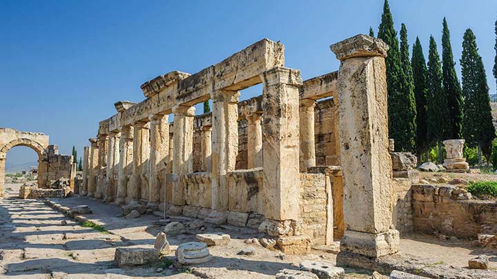 Ruins of ancient Hierapolis